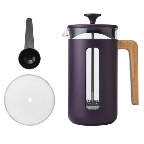 French press PISA 1L purple / La Cafetière