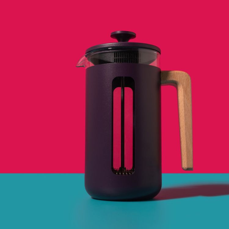 French press PISA 1L purple / La Cafetière