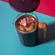 French press PISA 1L purple / La Cafetière