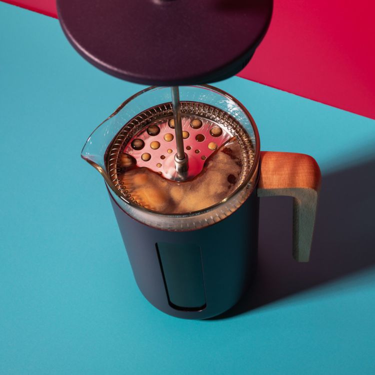 French press PISA 1L purple / La Cafetière