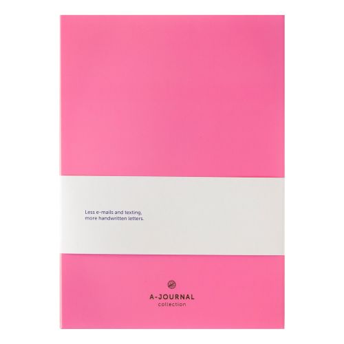Papeteria z kopertami Pink + Green / A-Journal