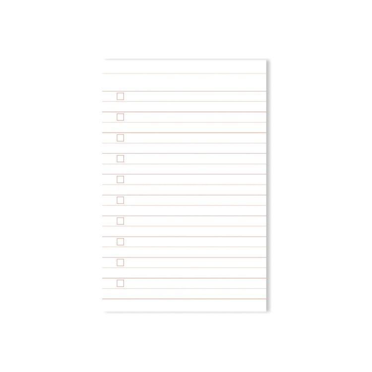 Notatnik wyrywany -  lista - Beige / A-Journal