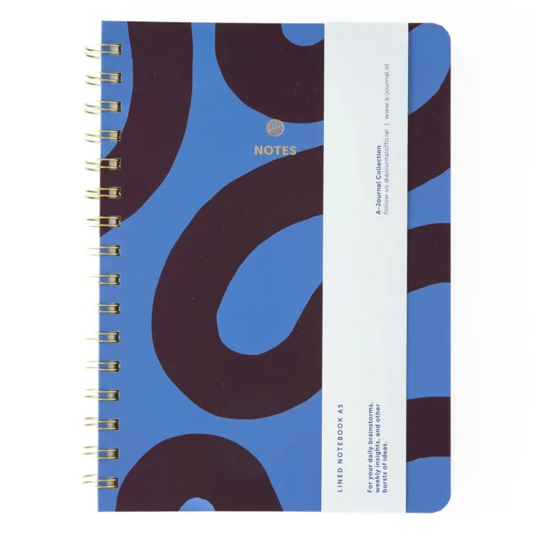 Notatnik na spirali A5 - Spiral Flow / A-Journal