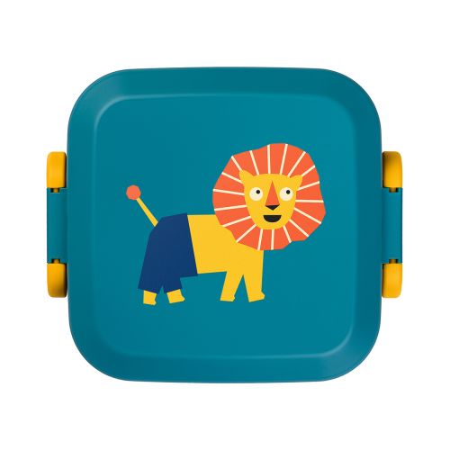 Lunchbox dla dzieci Rikko Midnight Lagoon LION / Amuse