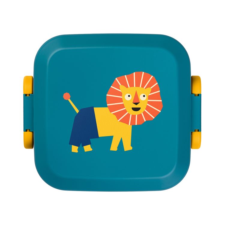Lunchbox dla dzieci Rikko Midnight Lagoon LION / Amuse