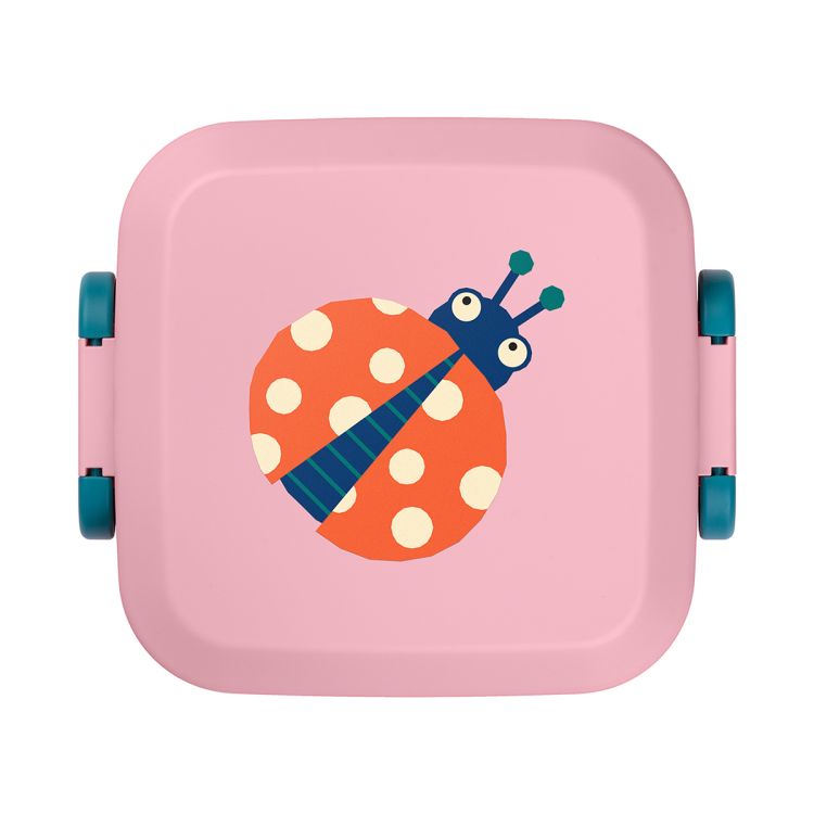 Lunchbox dla dzieci Rikko Poppy Flamingo LADYBUG / Amuse