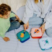 Lunchbox dla dzieci Rikko Poppy Flamingo LADYBUG / Amuse