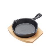 Patelnia żeliwna z deską do serwowania 13,5 cm / Artesà