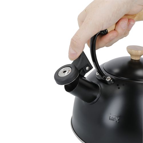 Czajnik z gwizdkiem 1,6 L Black / La Cafetiere