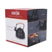 Czajnik z gwizdkiem 1,6 L Black / La Cafetiere