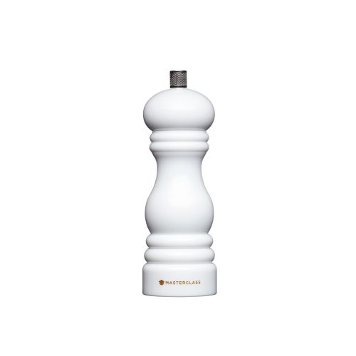 Młynek ręczny do soli lub pieprzu 17 cm - White / MasterClass
