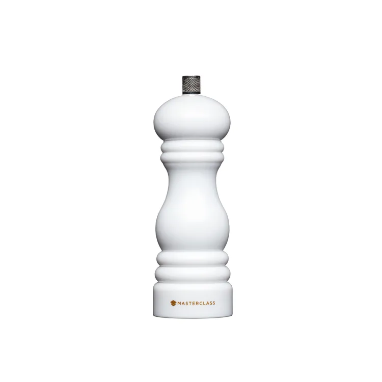 Młynek ręczny do soli lub pieprzu 17 cm - White / MasterClass
