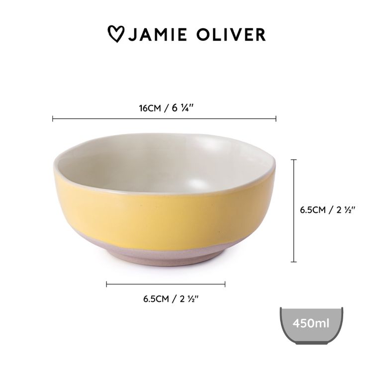 Miseczki ceramiczne 16cm Big Love - 4 szt / Jamie Oliver