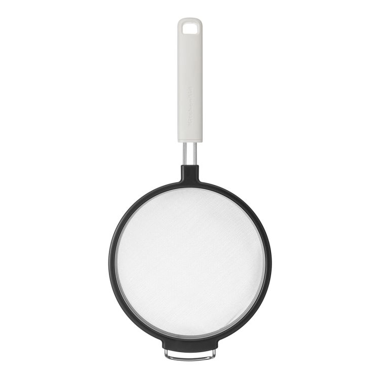 Sitko kuchenne z uchwytem 17cm Porcelain White / KitchenAid