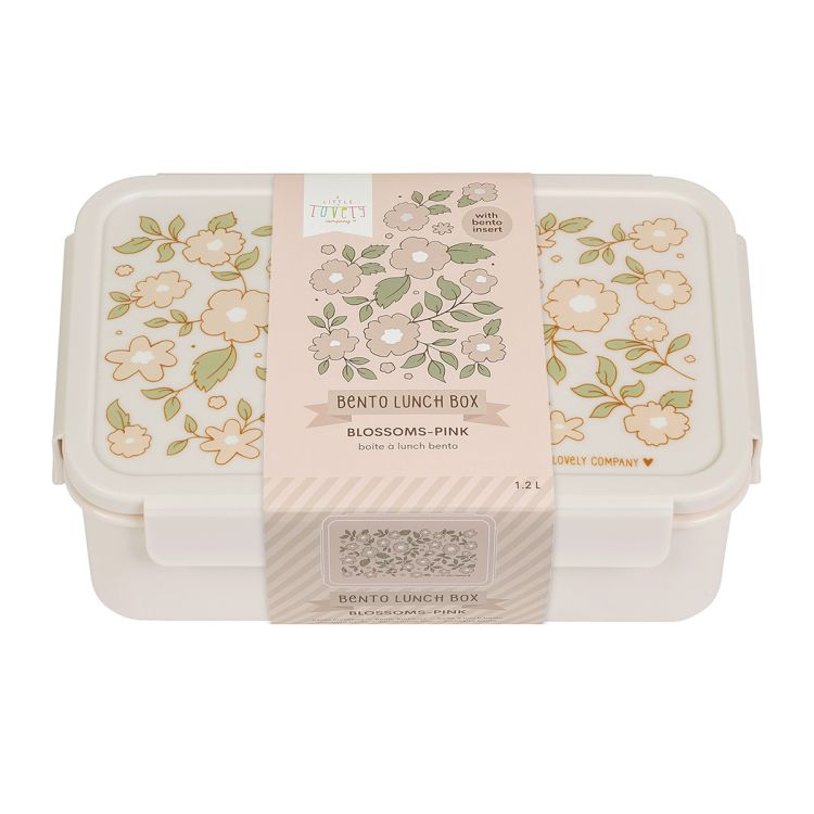 Bento lunch box BLOSSOM PINK / A Little Lovely Company