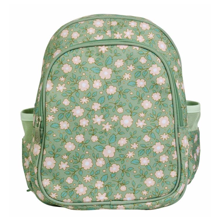 Plecak dla dzieci BLOSSOM SAGE - mieści A4 / A Little Lovely Company