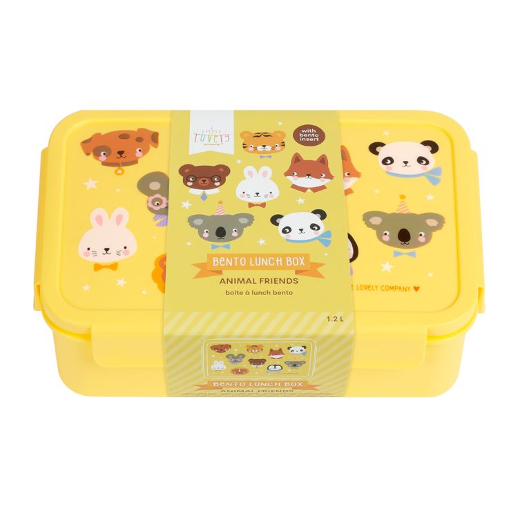 Bento lunchbox ANIMAL FRIENDS / A Little Lovely Company / A Little Lovely Company