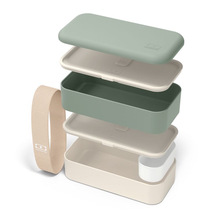 Original bento lunchbox 1L Natural Green / Monbento