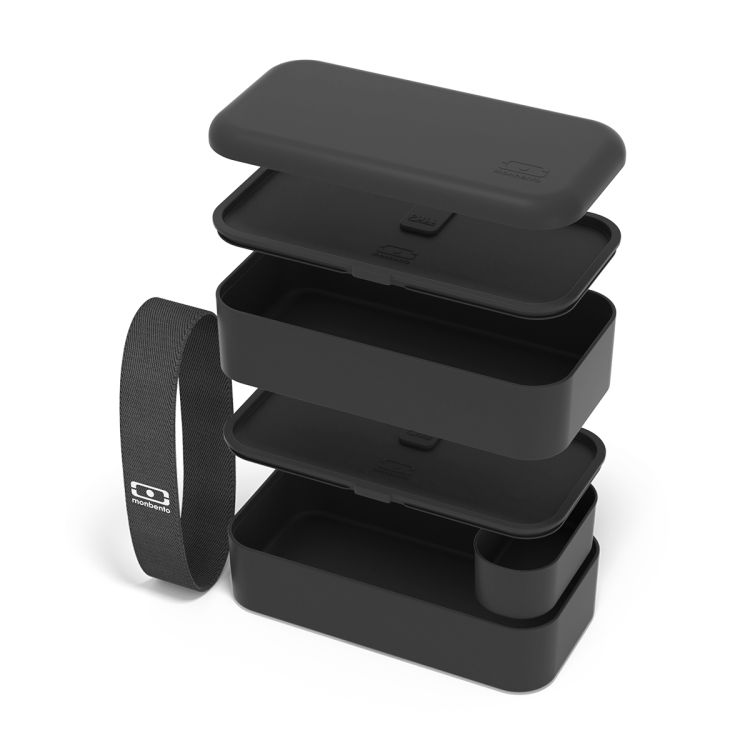 Original bento lunchbox 1L Black Onyx / Monbento