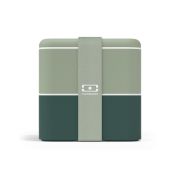 Original Square lunchbox 1,7L Natural Green / Monbento