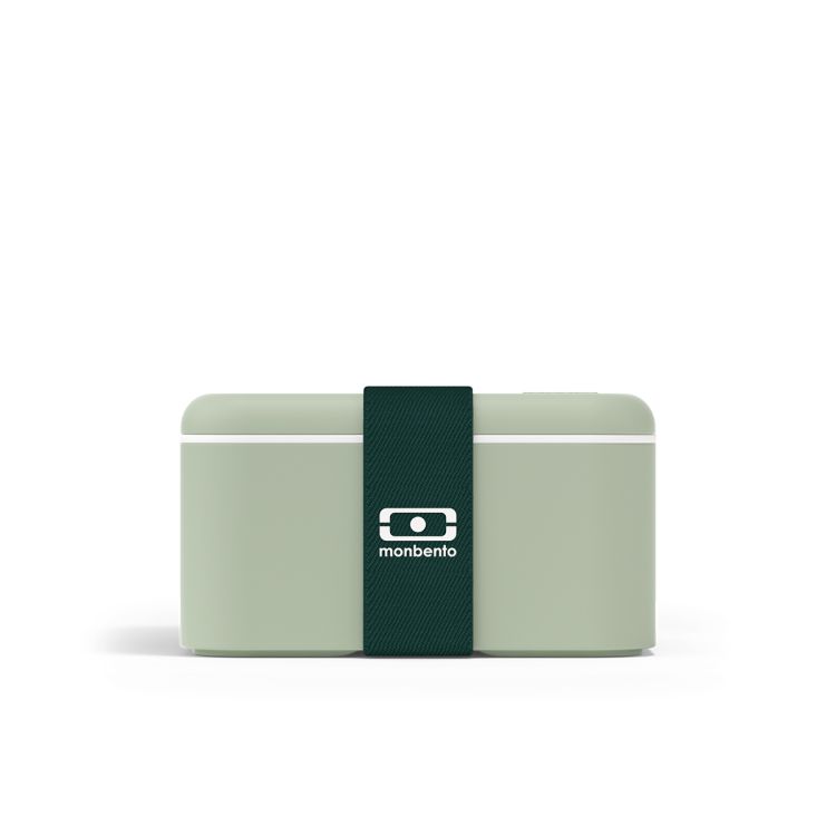 Original Square lunchbox 1,7L Natural Green / Monbento