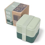 Original Square lunchbox 1,7L Natural Green / Monbento