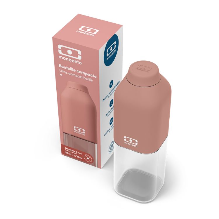 Positive butelka na wodę 0,5L Rosa Moka / Monbento