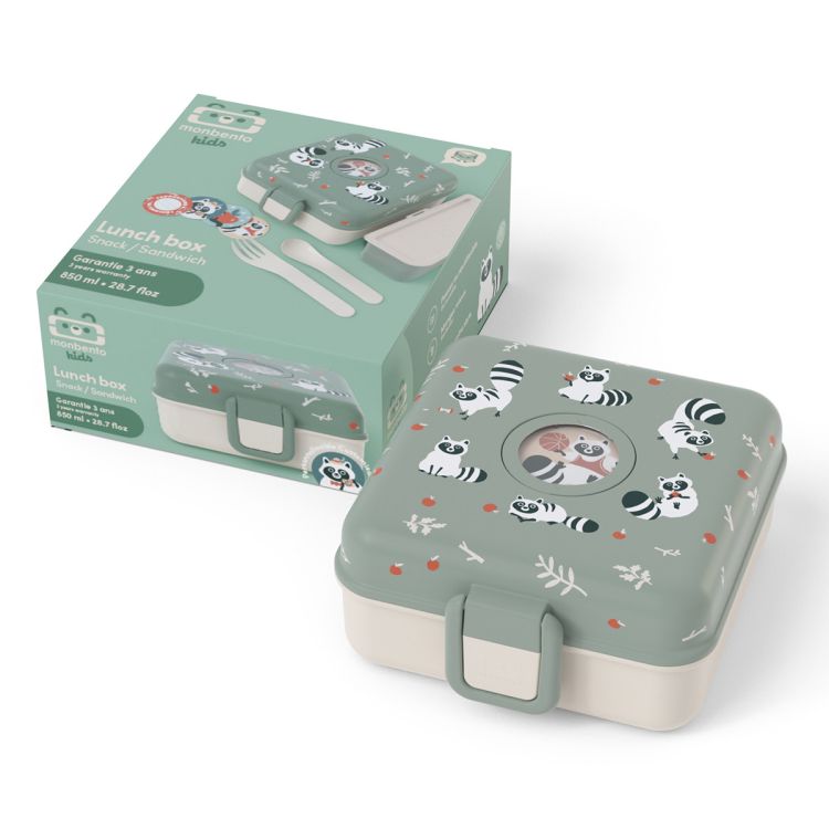 Lunchbox dla dzieci Snacky 0,85L Raccoon / Monbento