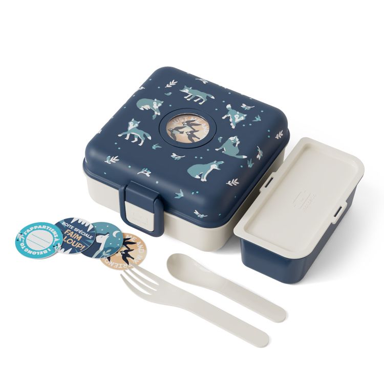 Lunchbox dla dzieci Snacky 0,85L Wolf / Monbento