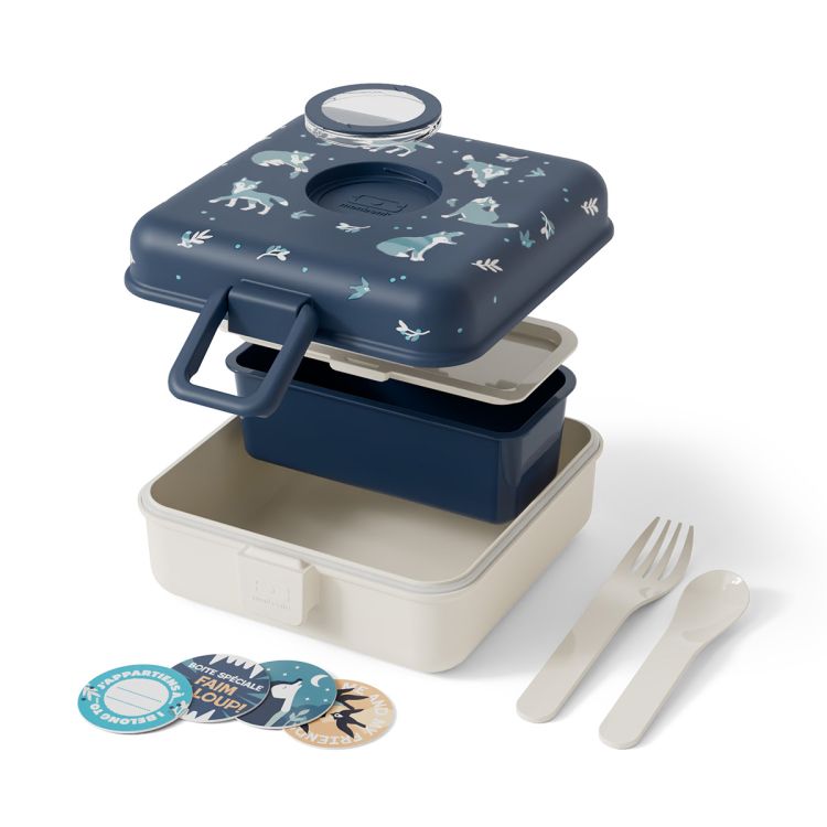 Lunchbox dla dzieci Snacky 0,85L Wolf / Monbento
