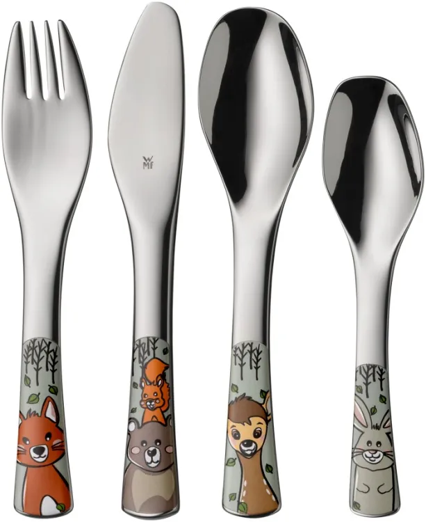Zestaw sztućców dla dzieci 4el. Forest Friends / WMF