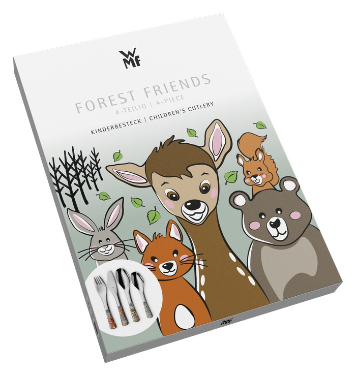 Zestaw sztućców dla dzieci 4el. Forest Friends / WMF