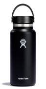 Butelka 32oz Wide Mouth Flex Cap, Black 946 ml / Hydro Flask