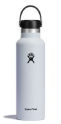 Butelka 21oz Standard Mouth Flex Cap, White 621 ml / Hydro Flask