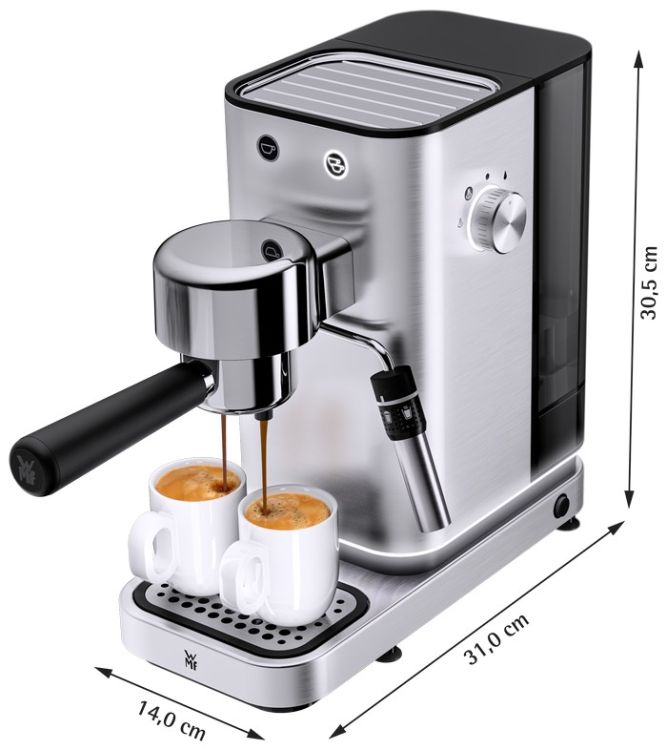 Ekspres kolbowy srebrny Lumero / WMF