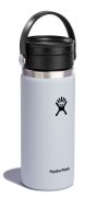 Butelka 16oz Wide Flex Sip Lid, White  / Hydro Flask