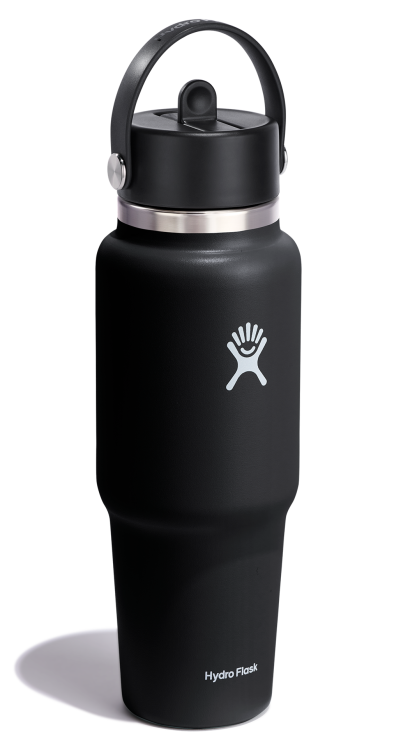 Butelka 32oz Wid Flex Straw Travel Bootle Black  / Hydro Flask