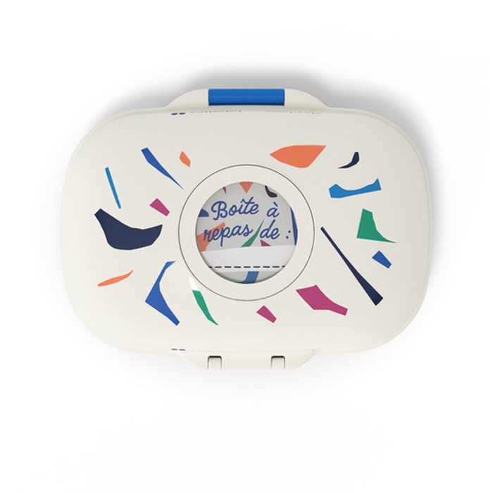 Lunchbox dziecięcy Gram,Catimini Blue Terrazzo / Monbento