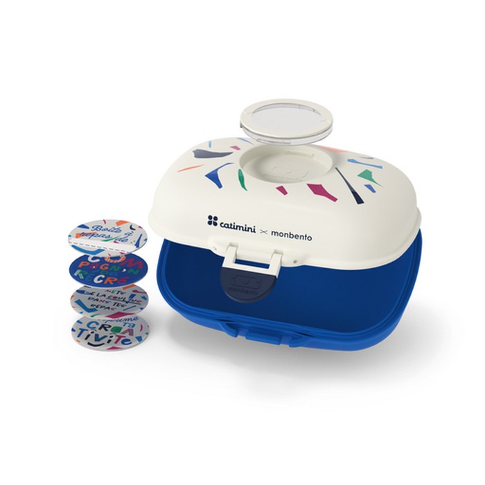 Lunchbox dziecięcy Gram,Catimini Blue Terrazzo / Monbento