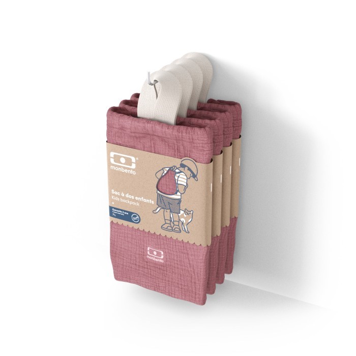 Lunchbag plecaczek Buddy, Blush / Monbento