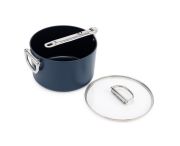 Rondel 23cm ze składanym uchwytem+pokryw. Space / Joseph Joseph