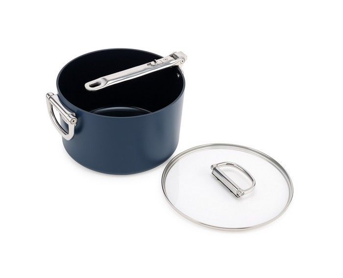 Rondel 23cm ze składanym uchwytem+pokryw. Space / Joseph Joseph