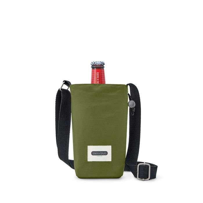 Bottle bag, kolor mchu NEW / Black+Blum
