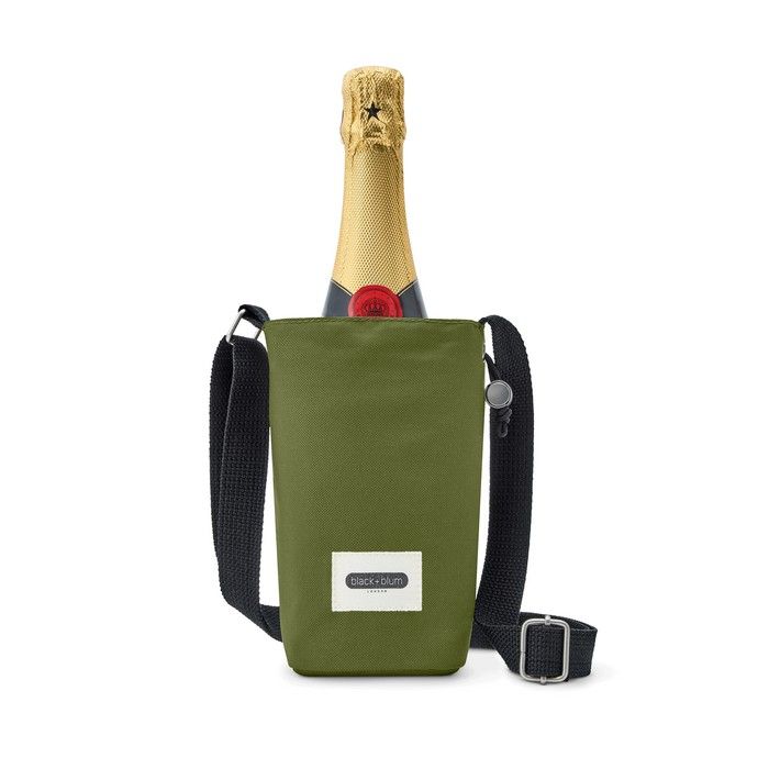 Bottle bag, kolor mchu NEW / Black+Blum