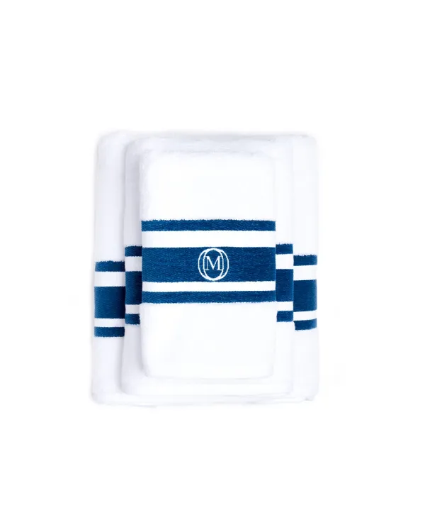 Ręcznik do rąk Monogram Linea 50x100cm b.morski / Officine Monogram