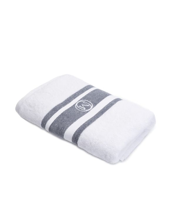 Ręcznik do rąk Monogram Linea 50x100cm b.szary / Officine Monogram