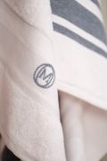 Ręcznik do rąk Monogram Linea 50x100cm b.szary / Officine Monogram