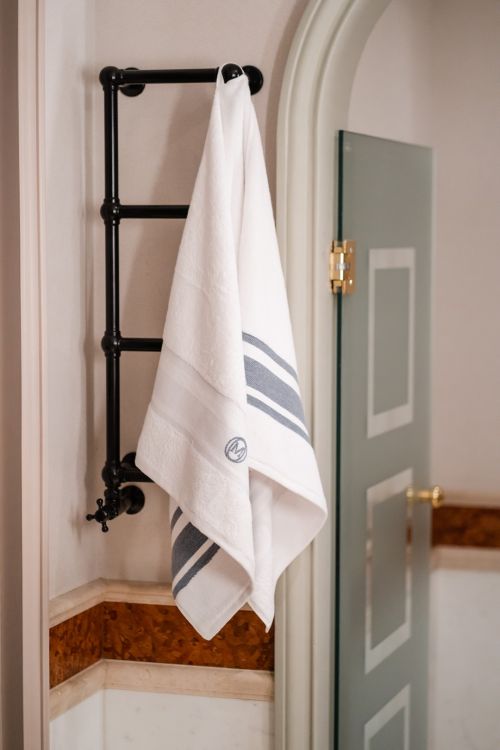 Ręcznik do rąk Monogram Linea 50x100cm b.szary / Officine Monogram