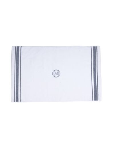 Dywanik łazienkowy MonogrLinea 60x100cm b.szary / Officine Monogram