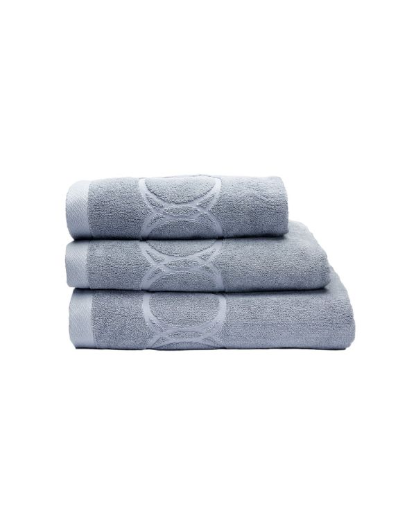 Ręcznik do rąk Monogram Opus 50x100cm szary / Officine Monogram